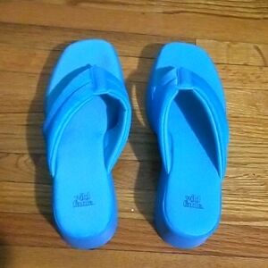 Blue Women's Flip Flops